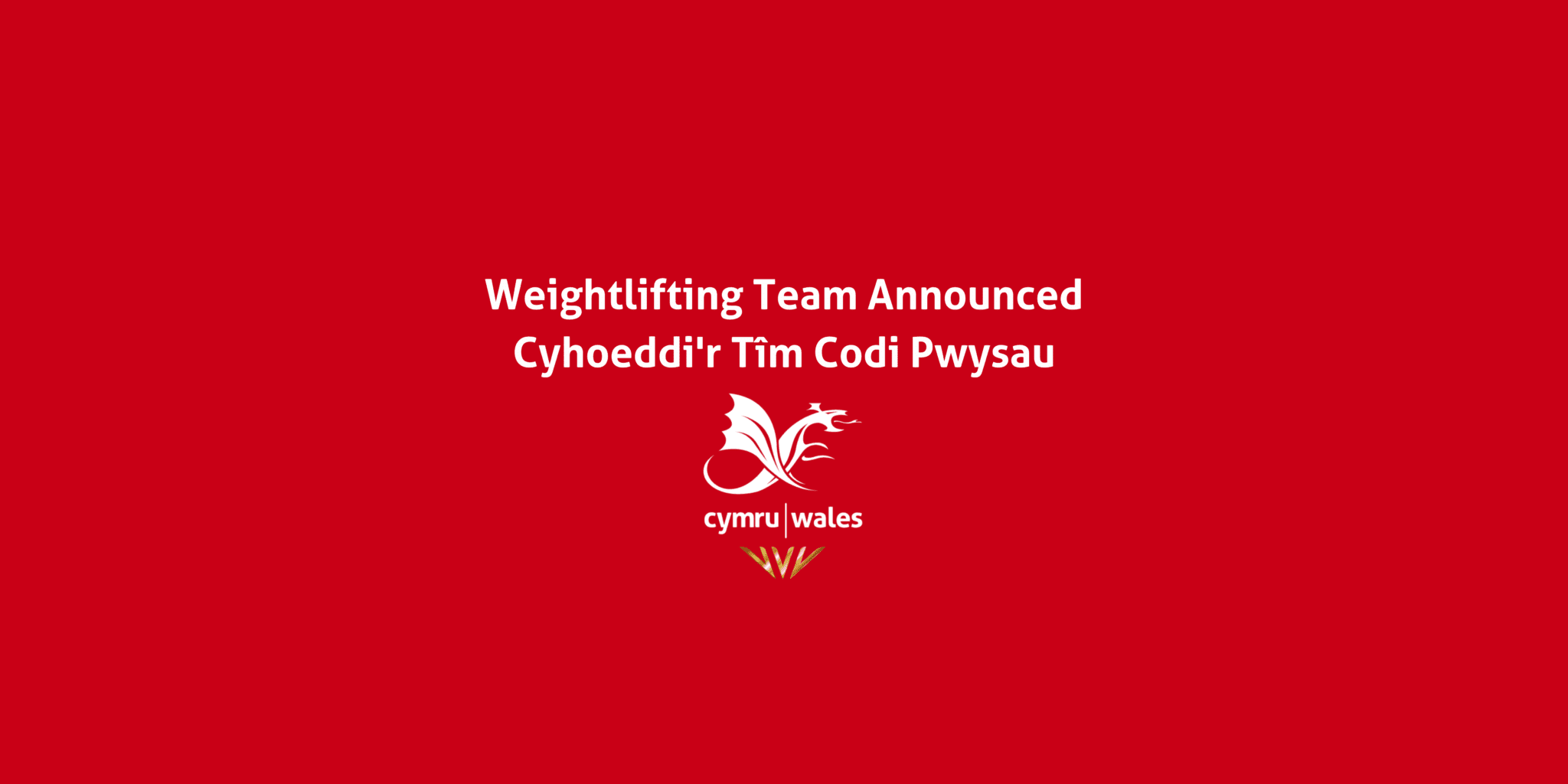 Welsh Weightlifters qualify for 2022 Commonwealth Games